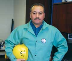 Pete Trinidad, Millwright at Accelormittal, Burns Harbor, Indiana