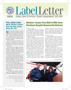 Label Letter–November-December 2014